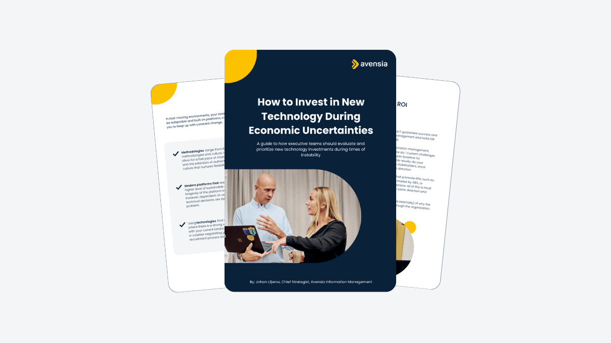 How to Invest in New Technology During Economic Uncertainties White paper