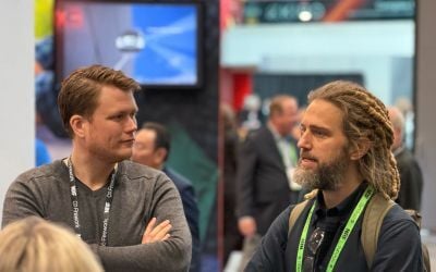 Two men on NRF 2026 event